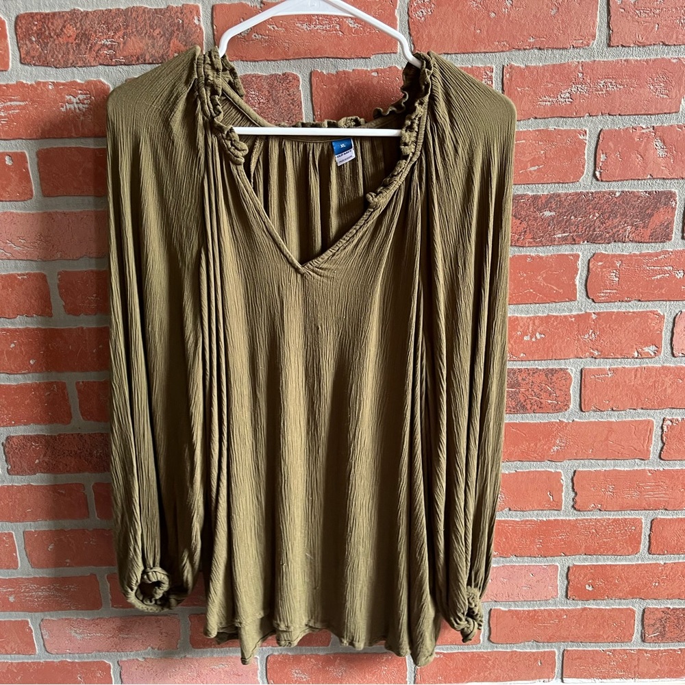 Old navy Blouse green